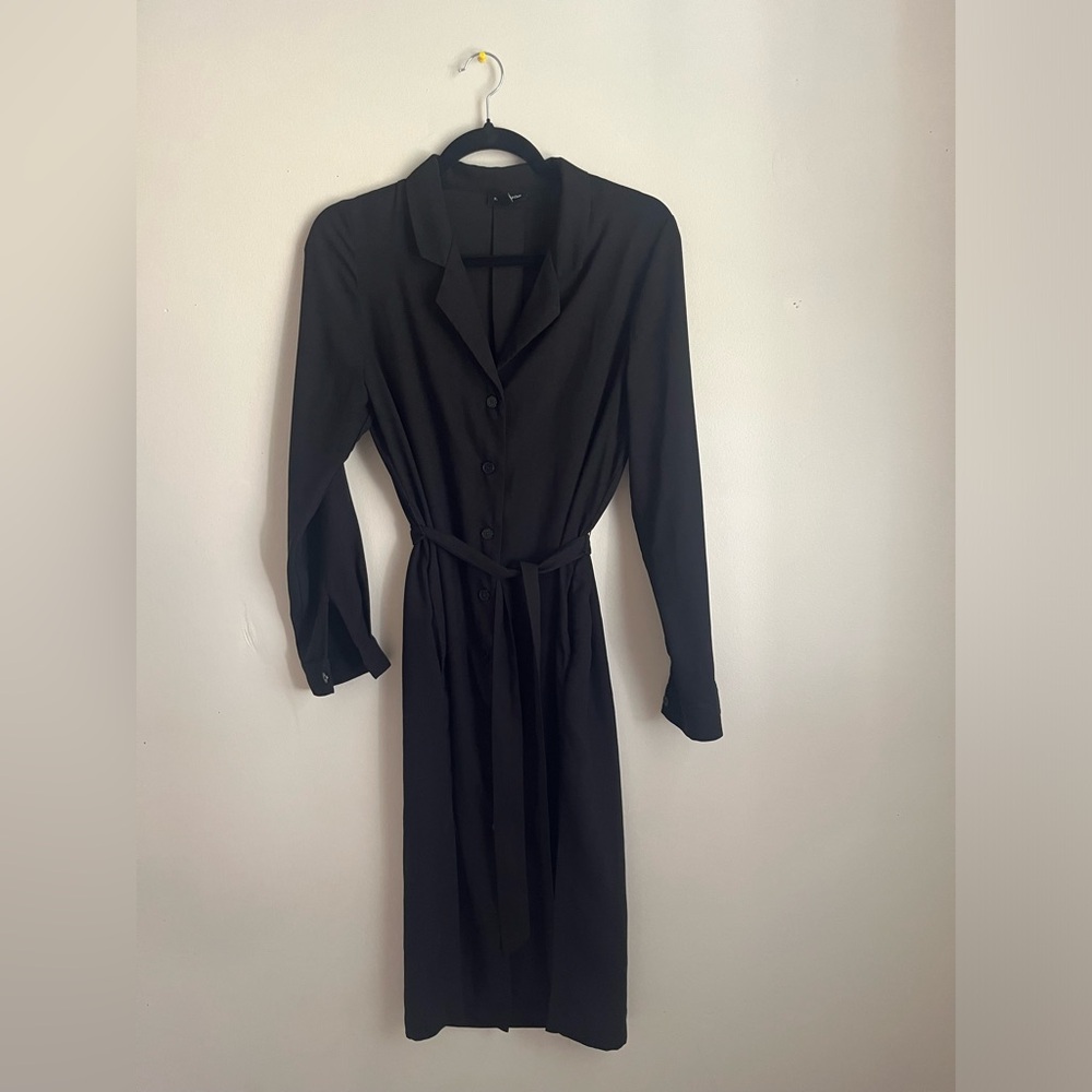 Frank & Oak midi button up dress/duster